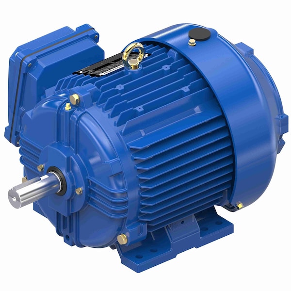 Severe Duty Motor, 5 HP, 3 phase, 1800 RPM, 460 V, 184T Frame, TEFC